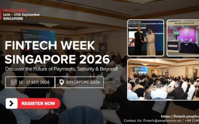 FinTech Week Awards & Expo Singapore 2026 to Bring Together 1,000+ Global FinTech Leaders This September